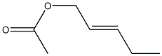 Acetic acid 2-pentenyl ester Struktur