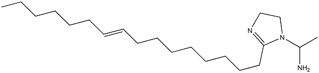 1-(1-Aminoethyl)-2-(9-hexadecenyl)-2-imidazoline Struktur