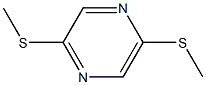 2,5-Di(methylthio)pyrazine Struktur