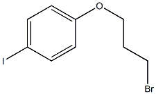 1-(3-Bromopropoxy)-4-iodobenzene Struktur