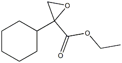 2-Cyclohexyloxirane-2-carboxylic acid ethyl ester Struktur