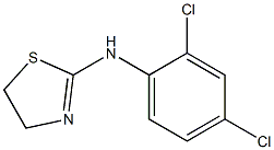 2-(2,4-Dichlorophenylamino)-2-thiazoline Struktur