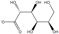 D-Gluconate Struktur