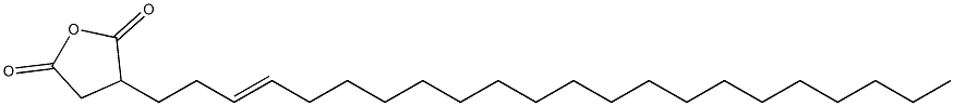 2-(3-Docosenyl)succinic anhydride Struktur