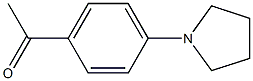 1-(4-Acetylphenyl)pyrrolidine Struktur