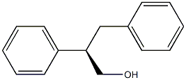 [R,(-)]-2,3-Diphenyl-1-propanol Struktur