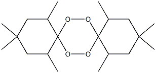 1,3,3,5,10,12,12,14-Octamethyl-7,8,15,16-tetraoxadispiro[5.2.5.2]hexadecane Struktur