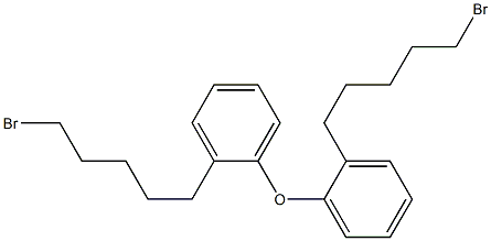 (5-Bromopentyl)phenyl ether Struktur