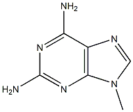 2,6-Diamino-9-methyl-9H-purine Struktur