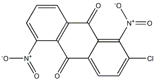 2-Chloro-1,5-dinitroanthraquinone Struktur