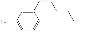 3-Hexylphenol Struktur