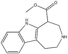 1,2,3,4,5,6-Hexahydroazepino[4,5-b]indole-5-carboxylic acid methyl ester Struktur