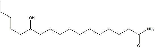 12-Hydroxyheptadecanamide Struktur