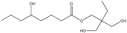 5-Hydroxyoctanoic acid 2,2-bis(hydroxymethyl)butyl ester Struktur