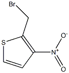 2-Bromomethyl-3-nitrothiophene Struktur