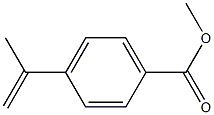 4-Isopropenylbenzoic acid methyl ester Struktur