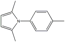 2,5-Dimethyl-1-(4-methylphenyl)-1H-pyrrole Struktur