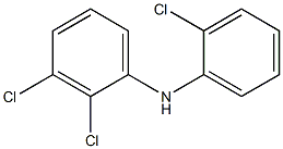 2,3-Dichlorophenyl 2-chlorophenylamine Struktur