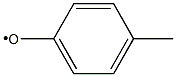 p-Methylphenoxyradical Struktur