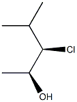 (2S,3R)-3-Chloro-4-methyl-2-pentanol Struktur