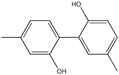 4,5'-Dimethyl-1,1'-biphenyl-2,2'-diol Struktur