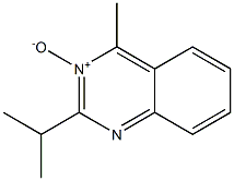 2-Isopropyl-4-methylquinazoline 3-oxide Struktur