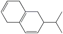 1,4,5,6-Tetrahydro-6-isopropylnaphthalene Struktur