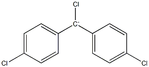 Chlorobis(4-chlorophenyl)methanecation Struktur