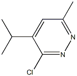 3-Chloro-4-isopropyl-6-methylpyridazine Struktur