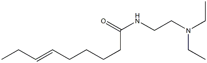 N-[2-(Diethylamino)ethyl]-6-nonenamide Struktur