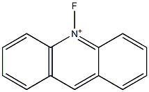 10-Fluoroacridinium Struktur