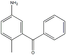 5-Amino-2-methylbenzophenone Struktur