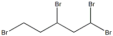 1,1,3,5-Tetrabromopentane Struktur