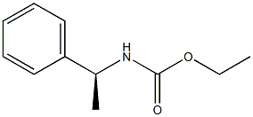 [(S)-1-Phenylethyl]carbamic acid ethyl ester Struktur