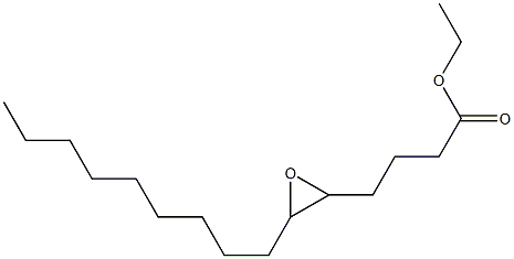 5,6-Epoxypentadecanoic acid ethyl ester Struktur