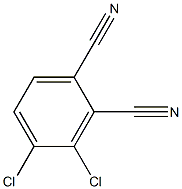 3,4-Dichlorophthalonitrile Struktur