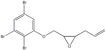 2,3,5-Tribromophenyl 3-allylglycidyl ether Struktur