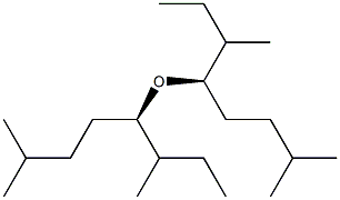 (-)-Isopentyl[(R)-2-methylbutyl] ether Struktur