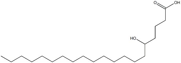 5-Hydroxyicosanoic acid Struktur