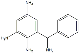 (2,3,5-Triaminophenyl)phenylmethanamine Struktur