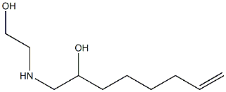 1-[(2-Hydroxyethyl)amino]-7-octen-2-ol Struktur