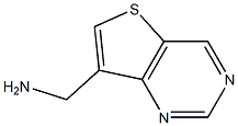 Thieno[3,2-d]pyrimidin-7-ylmethanamine Struktur