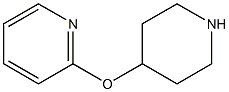 2-(Piperdin-4-yloxy)pyridine Struktur