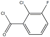 2-Chloro-3-fluorobenzoylchloride Struktur