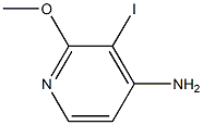 3-Iodo-2-methoxy-4-pyridinamine Struktur