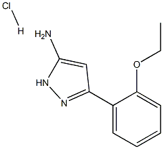 5-(2-Ethoxy-phenyl)-2H-pyrazol-3-ylaminehydrochloride Struktur