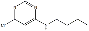 N-Butyl-6-chloro-4-pyrimidinamine Struktur