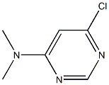 N-(6-Chloro-4-pyrimidinyl)-N,N-dimethylamine Struktur