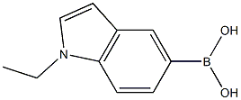 N-ethyl-5-indole boronic acid
 Struktur