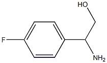 benzeneethanol, beta-amino-4-fluoro- Struktur